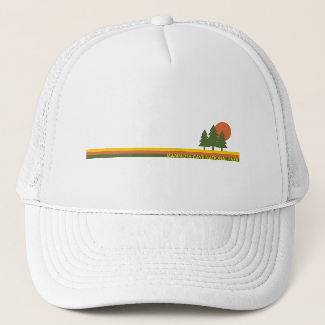 Casquette Mammoth Cave National Park Pine Trees Soleil (Devant)