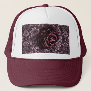 Casquette Mandala de rose 