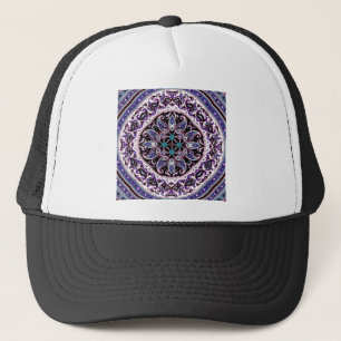 Casquette Mandala violet