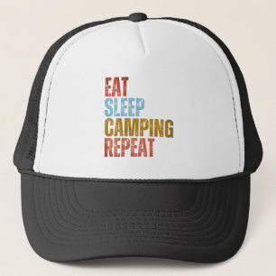 CASQUETTE MANGER DORMIR CAMPING RÉPÉTER 