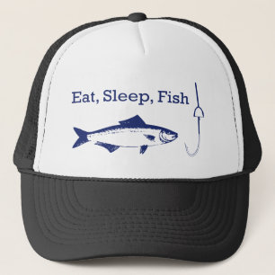 Casquette Mangez du poisson endormi