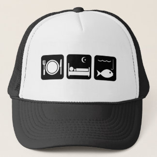 Casquette Mangez les poissons 1 de sommeil