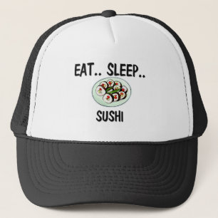 Casquette Mangez les SUSHI de sommeil