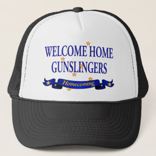 Casquette Manieurs de pistolet à la maison bienvenus