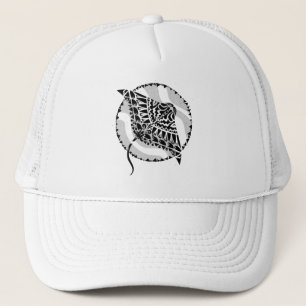 Casquette Manta Ray Cool Conception d'Océan Tribal