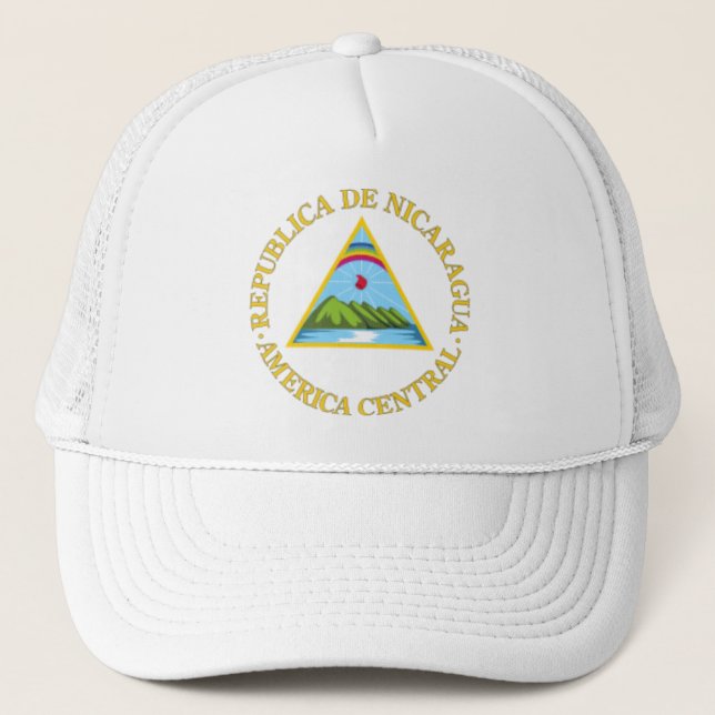 Casquette Manteau des bras de Nicaragua (Devant)