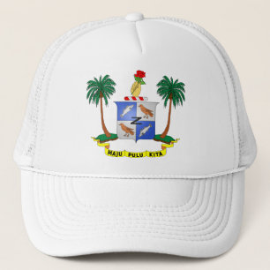 Casquette Manteau d'îles de Cocos (Keeling) des bras cc