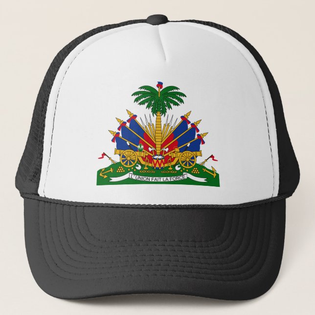 Casquette Manteau du Haïti de HT de bras (Devant)