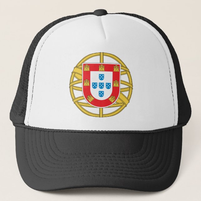 Casquette Manteau du Portugal des bras (Devant)