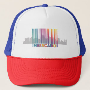 Casquette Maracaibo City Code-barres Art Latin Pride