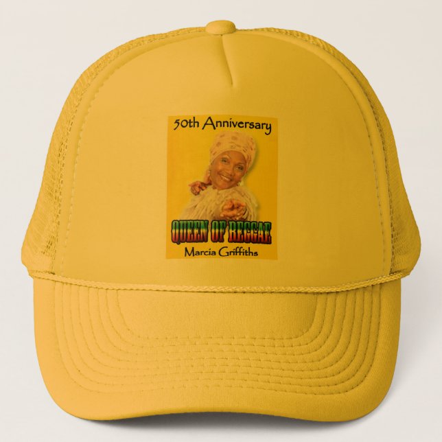 Casquette Marcia Griffiths l'anniversaire du reggae (Devant)