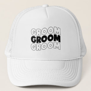 Casquette Mariage calligraphié Cool Groom 