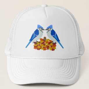 Casquette Mariage de automne Kissing Blue Jays