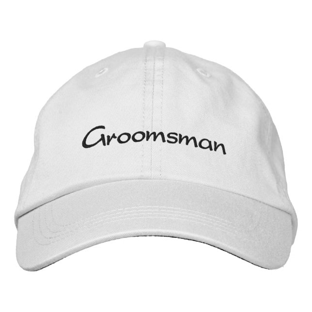 CASQUETTE MARIAGE DE GROUPE EMBROIDEE (Devant)