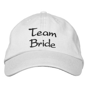 Casquette Mariage de l'équipe brodée