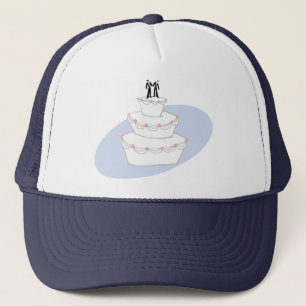 Casquette Mariage Gâteau Deux Pièces