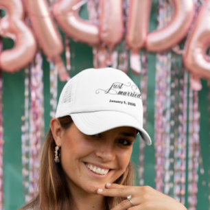 Casquette Mariage Nouvellement Mariés