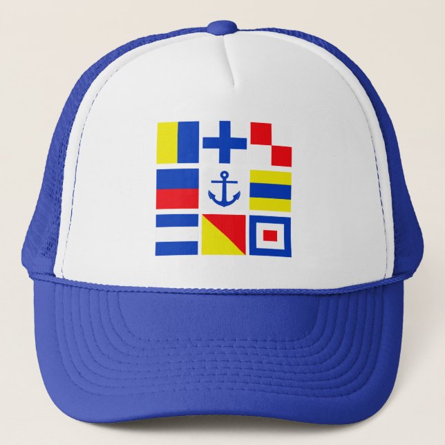Casquette maritime - choisissez la couleur (Devant)