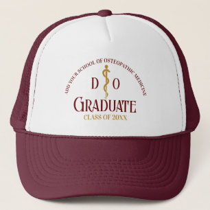 Casquette Maroon Osteopathic Médicale School Graduation