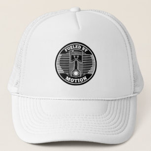 Casquette Marque circulaire de piston cinétique mécanique