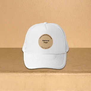 Casquette Marque commerciale Brown légère sur chapeau de cam
