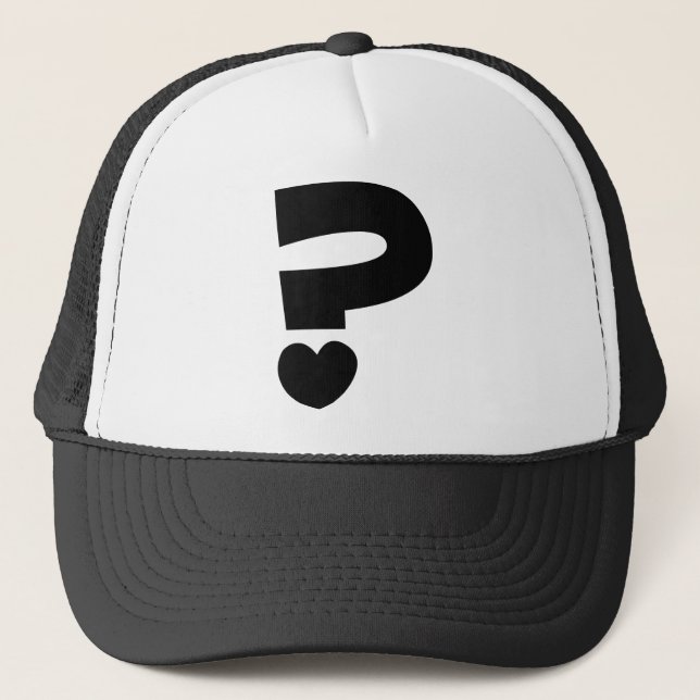 Casquette Marque de question (Devant)