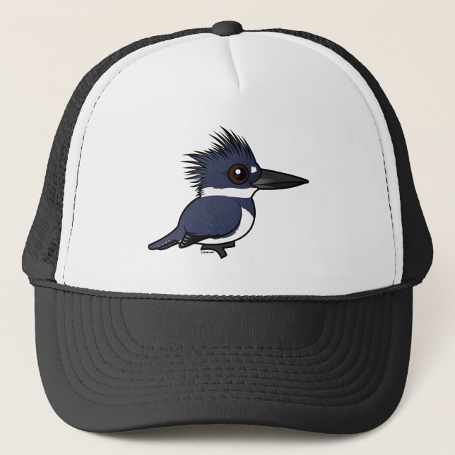 Casquette Martin-pêcheur ceinturé de Birdorable (mâle) (Devant)