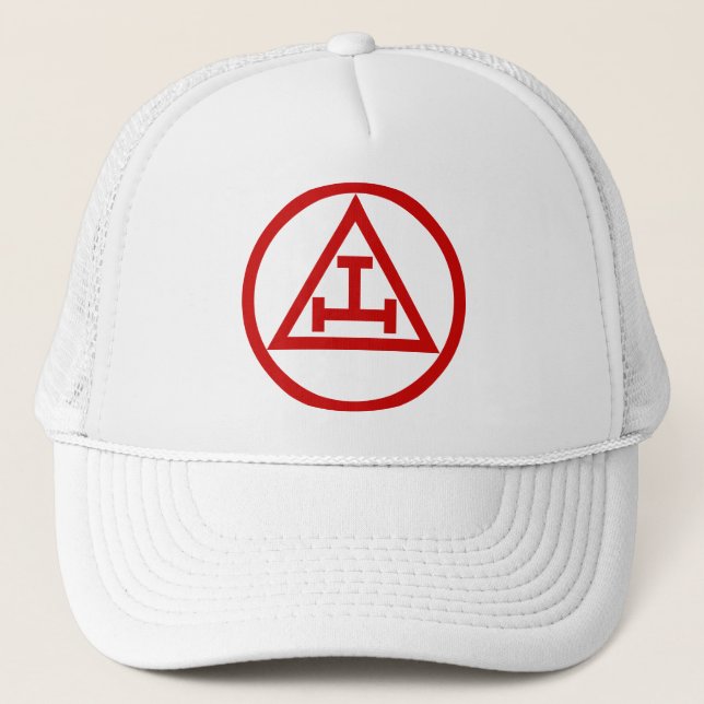 CASQUETTE MASONS ARCHIERS ROYAUX CIRCULAIRES (Devant)