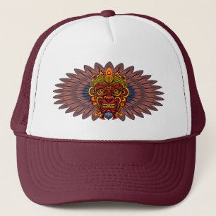 Casquette Masque rituel du roi guerrier tribal