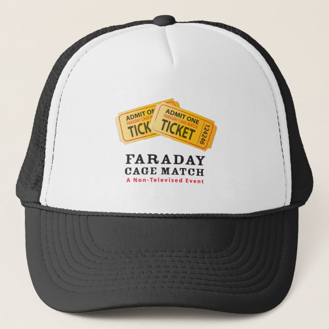Casquette Match de cage de Faraday (Devant)