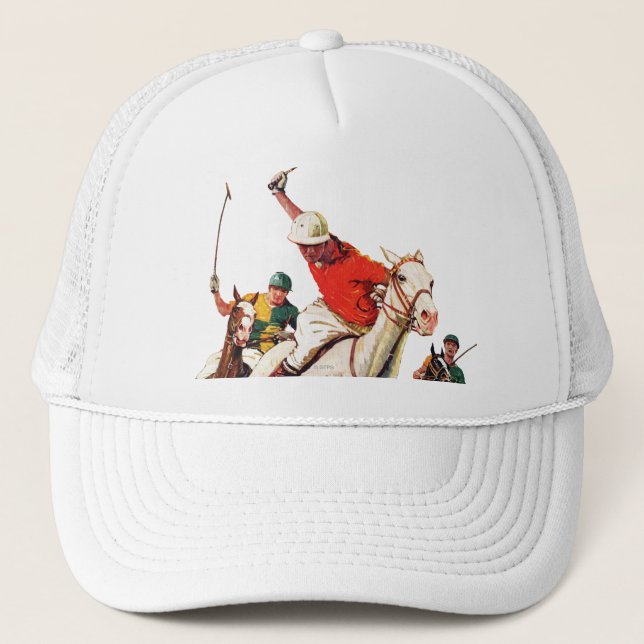 Casquette Match de polo (Devant)