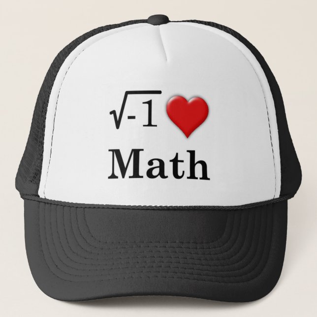 Casquette Maths d'amour (Devant)