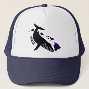 Casquette Maui - Hawaii, Îles violettes - Mosaïque