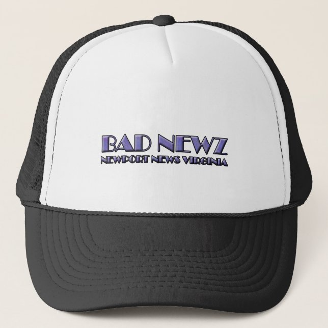 Casquette Mauvais logo de la Virginie de nouvelles de Newz (Devant)
