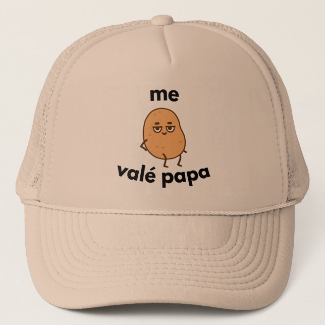 Casquette Me valé papa (Devant)