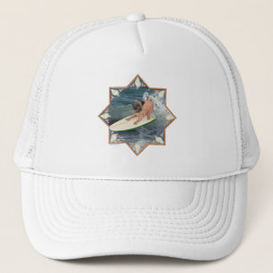 Casquette Mec surfeur Pug