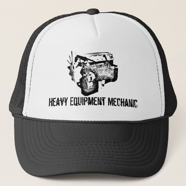 Casquette Mécanique de l'équipement lourd (Devant)