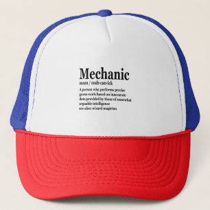 Casquette Mécanique diesel Définition Drôle réparateur père