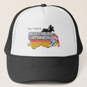 Casquette Mecklembourg-Poméranie occidentale Carte Vinateg A