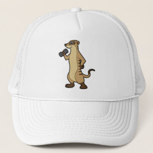 Casquette Meerkat à l'entraînement Force avec Dumbbell