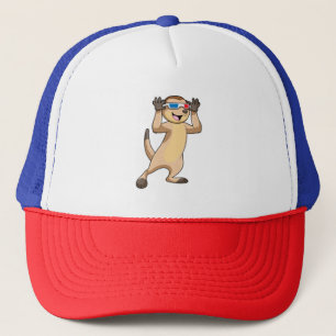 Casquette Meerkat avec lunettes
