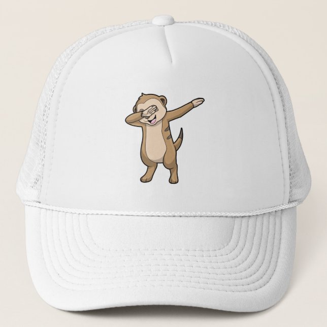 Casquette Meerkat comme Dance Hip hop Dab (Devant)