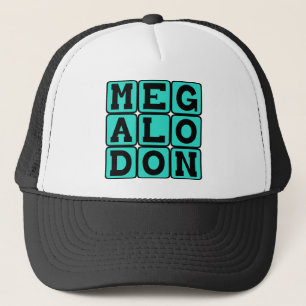 Casquette Mégalodon, espèce éteinte de requin