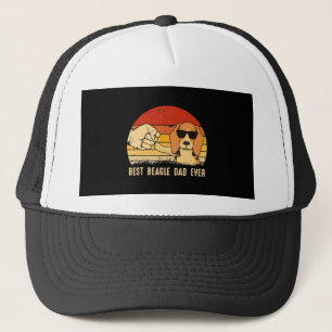 Casquette Meilleur Chien Beagle Papa Jamais Retro Cadeau Pou