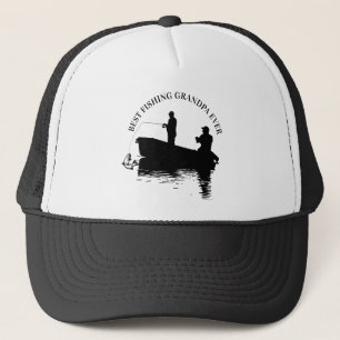 Casquette Meilleur grand-père de pêche Fête des pères jamais