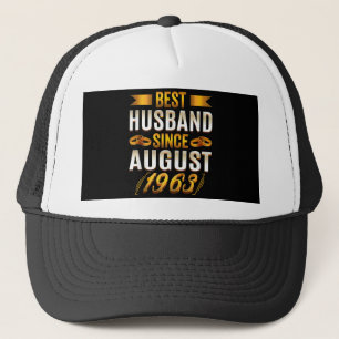 Casquette Meilleur Mari depuis août 1963 57e anniversaire