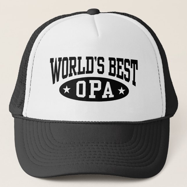 Casquette Meilleur Opa au monde (Devant)