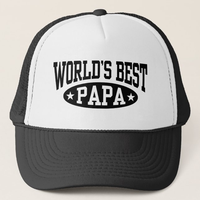 Casquette Meilleur Papa du monde (Devant)
