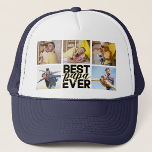 Casquette Meilleur Papa Ever Fête des pères Photo Collage Ga