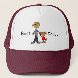 Casquette Meilleur papa Fête des pères Père fille dessin